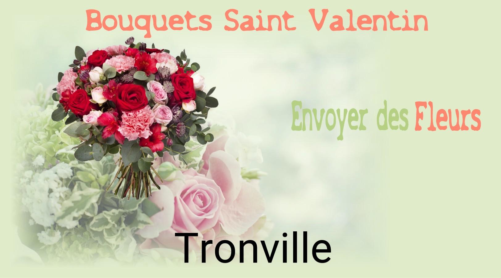 Roses de Saint-Valentin livrées à Tronville